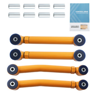 MAXSPEEDINGRODS 4x Adjustable Control Arm compatible for Jeep Wrangler TJ Grand Cherokee ZJ Control Arms