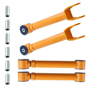MAXSPEEDINGRODS Front Rear Upper Control Arms compatible for Jeep Wrangler TJ 97-2006