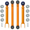 MAXSPEEDINGRODS Rear Lower + Front Upper Control Arms compatible for Jeep Grand Cherokee WJ 1999 2000 2001