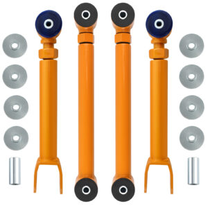 MAXSPEEDINGRODS Rear Lower + Front Upper Control Arms compatible for Jeep Grand Cherokee WJ 1999 2000 2001