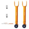 MAXSPEEDINGRODS Front Upper Complete Adjustable Control Arm Set compatible for Jeep TJ-LJ-XJ-MJ suspension arms