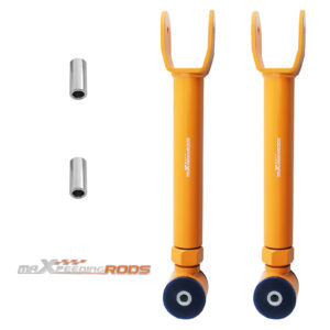 MAXSPEEDINGRODS Front Upper Complete Adjustable Control Arm Set compatible for Jeep TJ-LJ-XJ-MJ suspension arms