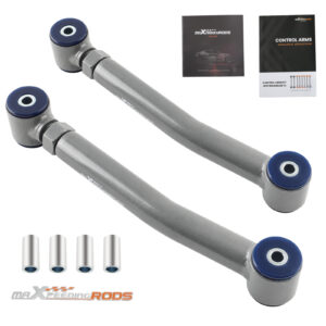 MAXSPEEDINGRODS 2 Pcs Front Lower Adjustable Control Arm Arms compatible for Jeep Wrangler TJ 1997-2006 suspension arms