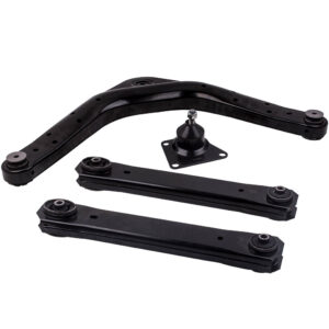MAXSPEEDINGRODS Rear Upper and Lower Control Arm compatible for Jeep Grand Cherokee WJ 99-04 With Ball Joint suspension arms