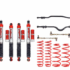 TopTiger JEEP Wrangler JK 2006-2018 2"+ HD Remote Reservoir Adjustable Shock Kit