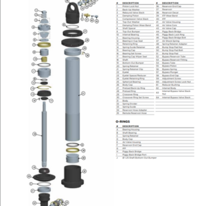 Fox 4WD Suspension Valve 1.425 OD x 0.504 ID x 0.006 TH