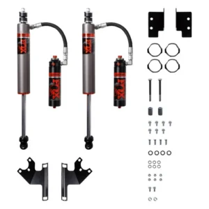 Fox 4WD Suspension Jeep JK 2.5 Factory Series 9.79in. Internal Bypass Remote Reservoir Shock/2.5-4in. Lift (Pair)