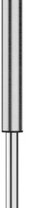 Fox 4WD Suspension 2.0 Factory Series 8.5in. Air Shock 1-1/4in. Shaft (Normal Valving) 40/90 - Black/Zinc