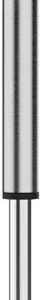 Fox 4WD Suspension 2.5 Factory Series 12in. Air Shock 1-5/8in. Shaft (Custom Valving) - Blk