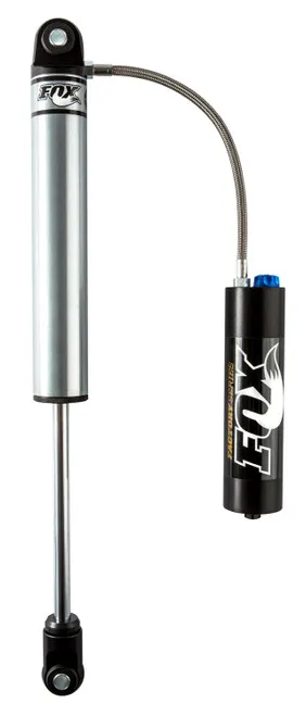 Fox 4WD Suspension 2.0 Factory Series 8.5in. Smooth Bdy Remote Res. Shock w/Hrglss Eyelet (Cust. Valv) CD Adj - Blk
