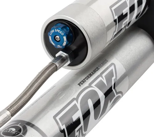 Fox 4WD Suspension 07+ Jeep JK 2.0 Factory Series 9.6in. Smooth Body R/R Front Shock w/CD Adj. / 1.5-3.5in. Lift