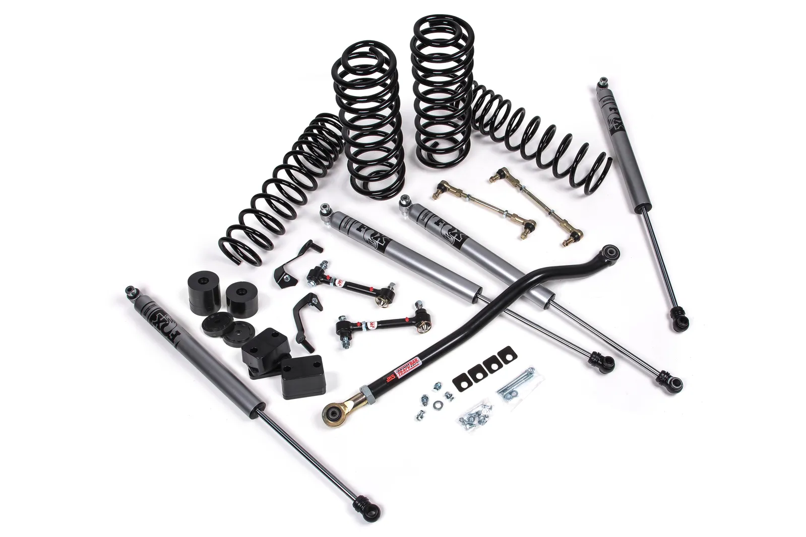 Fox 4WD Suspension 20-21 Jeep JL J-Kontrol 2.5in 4Dr w/Fox 2.5 Performance Elite Series Shocks - DIESEL
